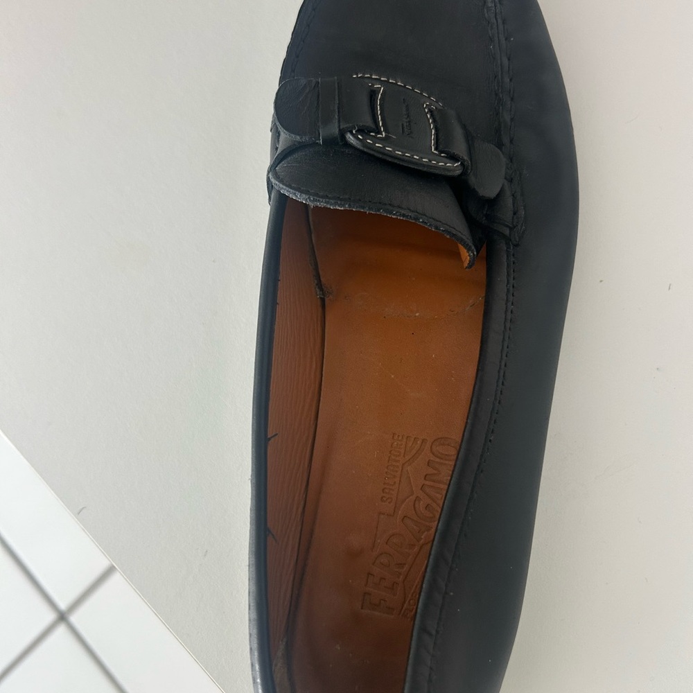 Salvatore Ferragamo Men's Black Loafers